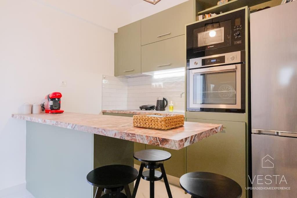 סלוניקי Theofilos Urban Apartment, Close To City Center מראה חיצוני תמונה