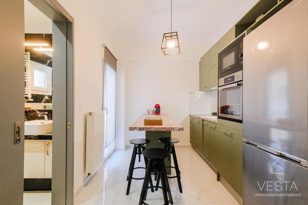 סלוניקי Theofilos Urban Apartment, Close To City Center מראה חיצוני תמונה